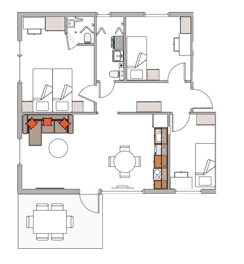 פורסגרון Telemark Apartments Langgt 48 מראה חיצוני תמונה